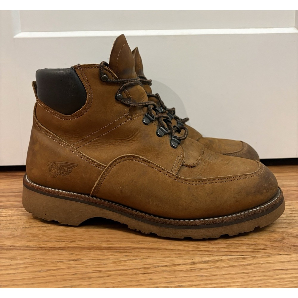 Vintage Red Wing Men's 2156 Truwelt Chukka Boots Brown Leather Size 9.5 EE Wide